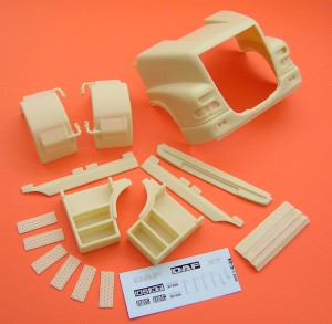 KFS 1/24 DAF XF 卡車 車頭組 改裝套件 